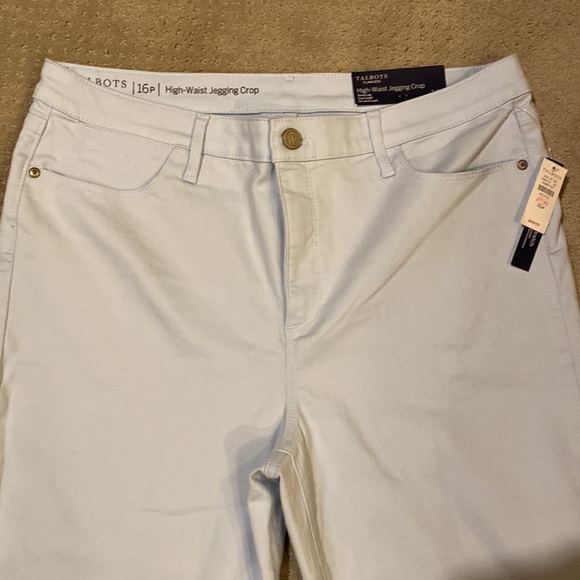 Talbots high waist jegging crop - Sz 16p - Picture 2 of 4